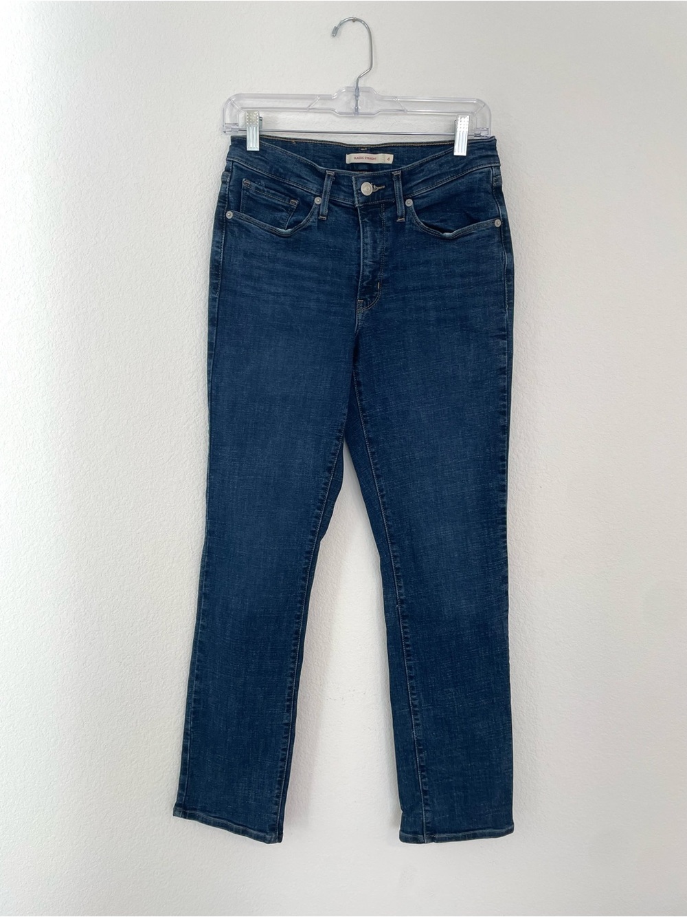 Classic Classic Straight Dark Blue Women's Jeans